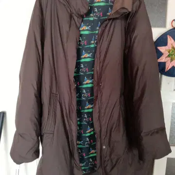 브라운 롱 코트 15호