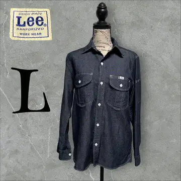 Lee 데님 워크 긴팔 셔츠 L 사이즈
