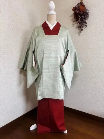 아름다운 미치유키 코트 페퍼민트 컬러