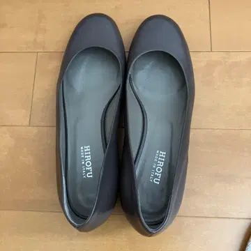 HIROFU 다크 브라운 플랫슈즈