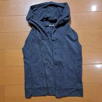 semanticDesign 후드 부착 베스트 M 그레이