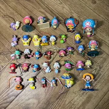 초파 33체 루피 상디 원피스 피규어 스트랩 일괄