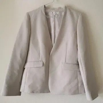 수트 자켓 화이트 아이보리 무지 패턴 비즈니스 캐주얼 취업활동 면접 면담