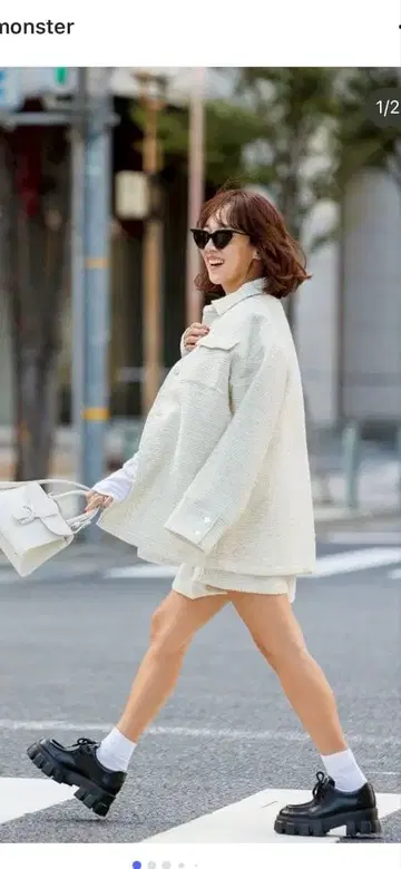 [새상품] RosyMonstar 트위드 자켓