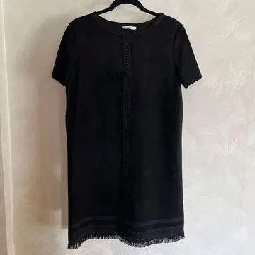 ZARA 새상품급 size M 스웨이드 터치 원피스