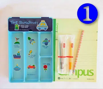 쇼와 레트로 산리오 더 라나바우츠 트레이 연필 케이스 소품함 도구함