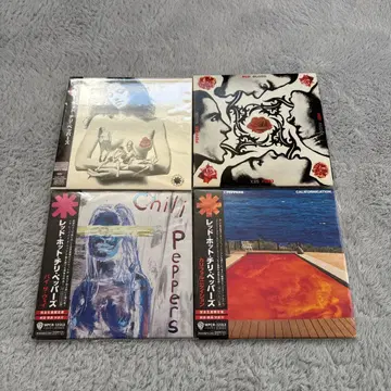 Red Hot Chili Peppers 종이 자켓 4장 세트 '귀중품'