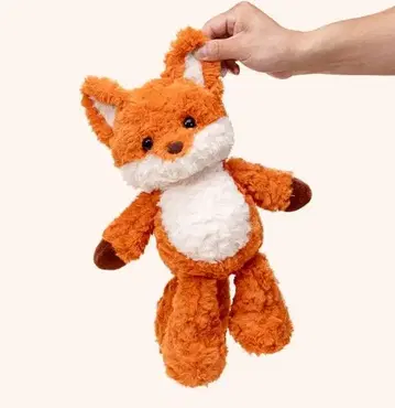 오렌지색 여우 봉제 인형