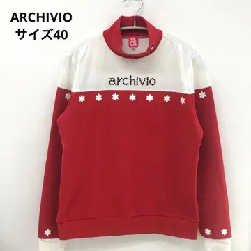 ARCHIVIO 알치비오 골프웨어 하이넥 긴팔 상의 노146
