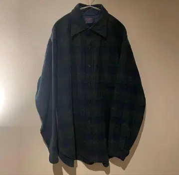 PENDLETON 옴브레 체크 셔츠 블랙워치