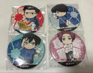 블루 록 하쿠쥬지 상처 처치 시리즈 콜라보 캠페인 캔뱃지 4개 세트