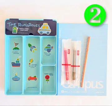 쇼와 레트로 산리오 더 라나바우츠 트레이 연필 케이스 소품함 도구함