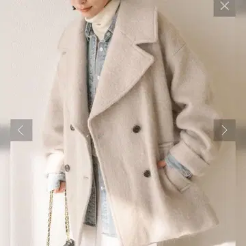 리브 드와 RIVE DROITE 샤기 미들 코트 아우터 더블 02