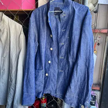 4502 네이비 커버올 린넨