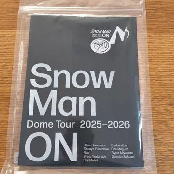 SnowMan 돔 투어 ON 팜플렛