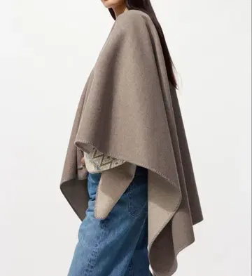 UNIQLO 울 혼방 판초 택 포함 새상품 미사용