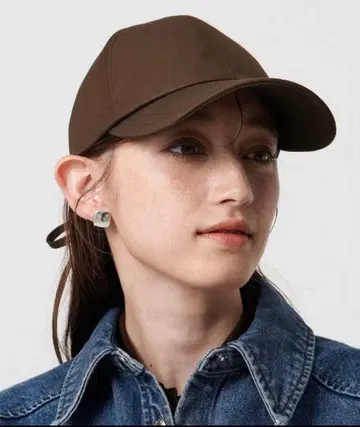 브라운 캡 리본 유나이티드 애로우즈 미사용 새상품