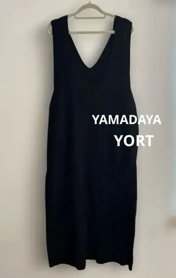 미사용 새상품 YAMADAYA 스콧 클럽 YORT 니트 롱 원피스 블랙