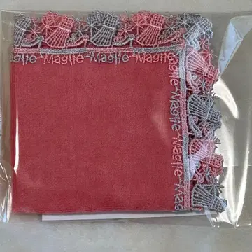 치카자와 레이스 Maglie le cassetto 손수건 (체리 핑크)