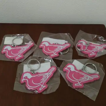 후쿠야마 요시키 러버 키링 세트 비둘기와 샨