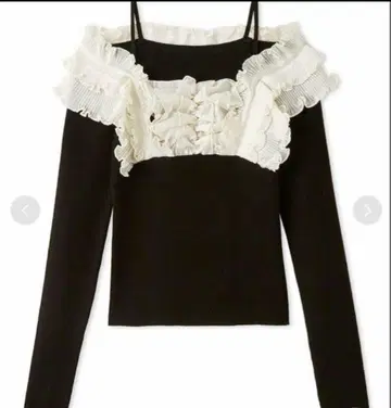 [ 미사용 새상품 ] SNIDEL 스나이델 플리츠 도킹 풀오버