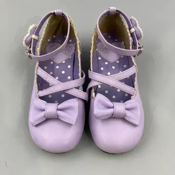 엔젤릭 프리티 리본 슈즈 (라벤더) S