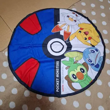 포켓몬 볼 디자인 타월