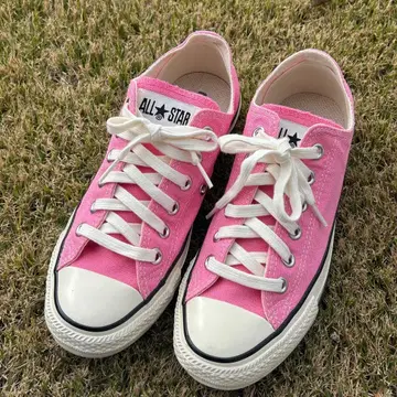 converse ALL STAR 컨버스 핑크 스니커즈 24.5