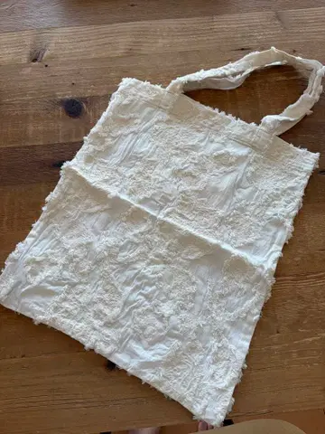 R&D.M.Co- BOTANICAL CUT JACQUARD 토트백