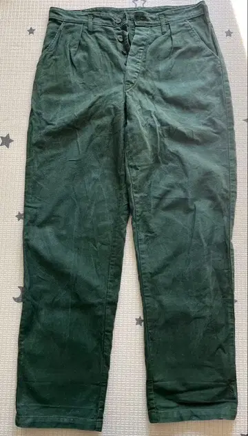 다크 그린 워크 팬츠 C50