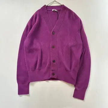 오라리 SUPER HARD TWIST RIB KNIT CARDIGAN