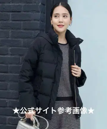 자유구 2024AW 마이크로 타서 다운 코트 인기 완판 블랙 40