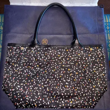 russet 아라레 도트 토트백 A4 대응 가부키 의상 패턴 시리즈 송죽