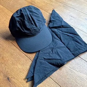 PHEENY Nylon taffeta cap with scarf