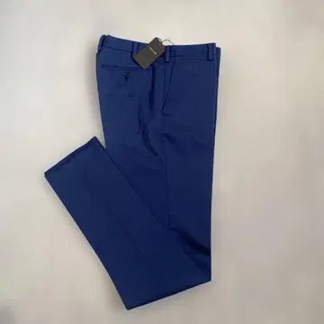 정가 23100엔 꼼사맨 스트레치 슬랙스 팬츠 사이즈 M 블루