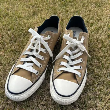 converse ALL STAR 컨버스 나일론 카키 베이지 25