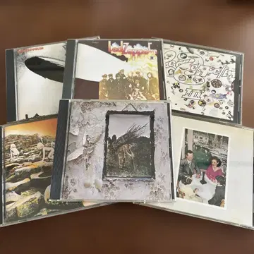 레드 제플린 일본 국내반 CD 6장 세트