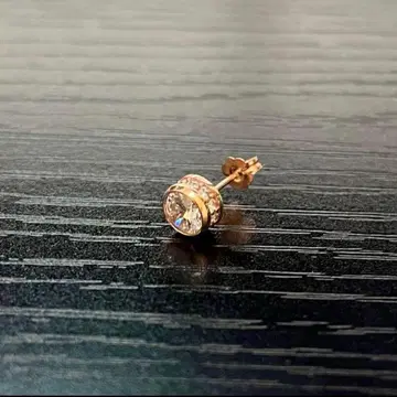 AVALANCHE 아발란치 10K 로즈 골드 귀걸이 5mm