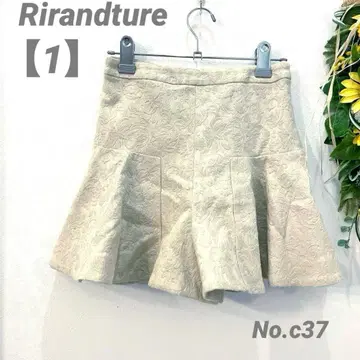 리랜드트루 Rirandture 숏팬츠 1/S 총자수 플레어