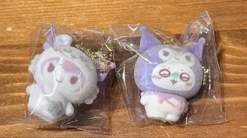 산리오 치이카와 (먼작귀) 플로키 마스코트 참 쿠로미 모몽가