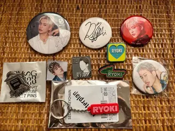 RYOKI 캔뱃지 & 핀 배지 세트