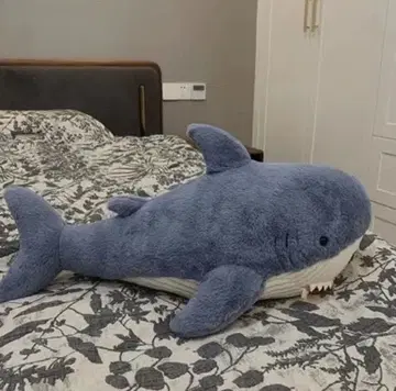 파란 상어 봉제 인형 빅