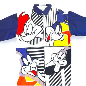 [ 새상품 미사용 ] GREEN CLUBS 그린 클럽 셔츠 버튼 반팔