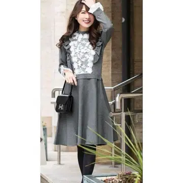 Chesty 체스티 레이스 니트 원피스 1