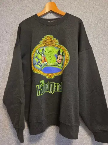 새상품급 디즈니 disney 호손 맨션 맨투맨 XL