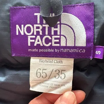 THE NORTH FACE PURPLE LABEL 숏 다운 S 네이비