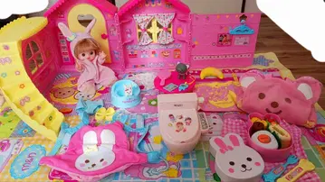 멜짱 역할 놀이 세트 도시락 화장실 다정한 하우스 네네짱