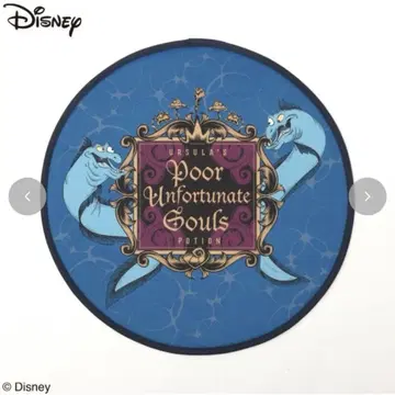 새상품 디즈니 플롯삼&제트삼 인테리어 매트 인어공주