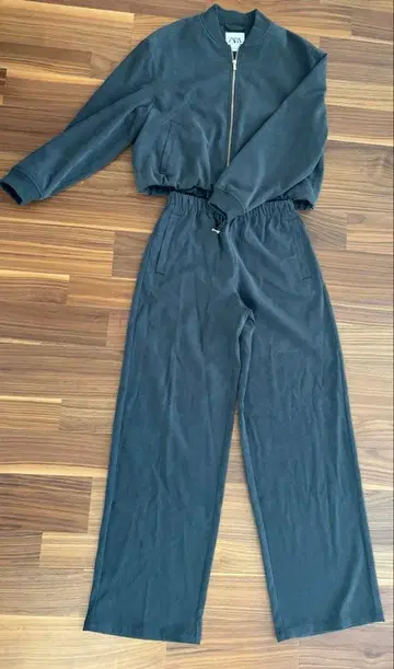 ZARA 다크 그레이 자켓 팬츠 셋업