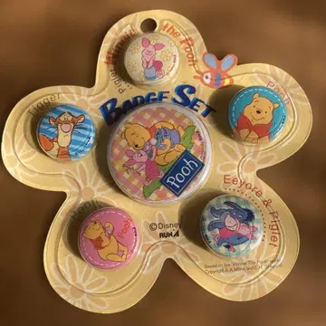 Winnie THE Pooh 캔뱃지 세트